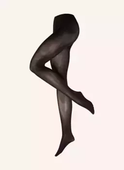 Гладкие шелковистые колготки Falke, черный