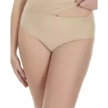 Гладкие высокие трусики Selmark, цвет Natural