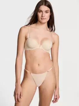 Гладкий бюстгальтер-деми на легкой подкладке Dream Angels, цвет Marzipan