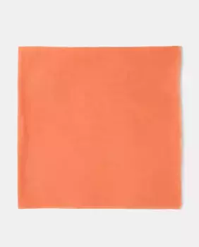 Гладкий шарф из переработанного полиэстера Tintoretto, коралловый