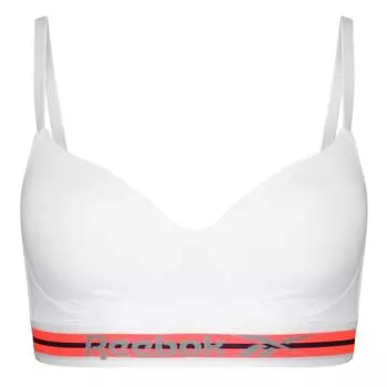Гладкий спортивный бюстгальтер формованного цвета Pansy REEBOK, цвет rot
