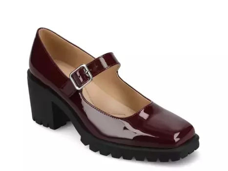 Gladys Туфли Journee, Oxblood Red