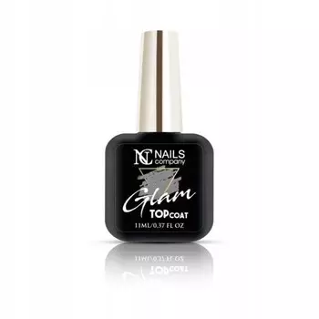 Glam Top Coat Silver, 6мл Nails Company