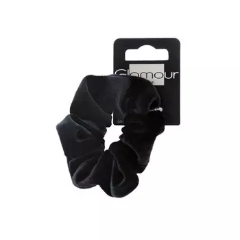 Glamour, Ободок для волос Бархатный, Черный, 1 шт