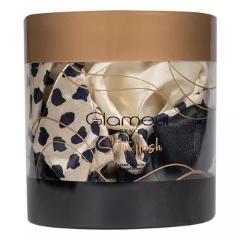 Glamour, Satin Flash Набор атласных повязок для волос, 3 шт