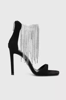 Гламурные босоножки Steve Madden, черный