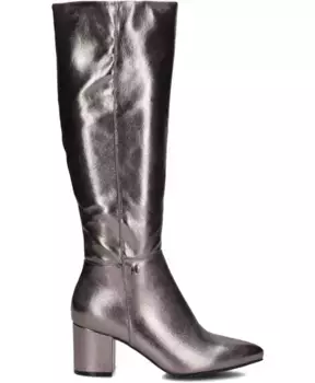 Гламурные высокие сапоги сорвать милу Mexx, серый