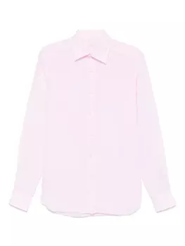 Glanshirt льняная рубашка, розовый