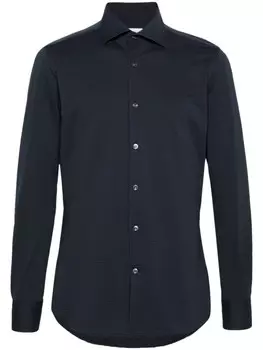 Glanshirt рубашка из сирсакера, синий