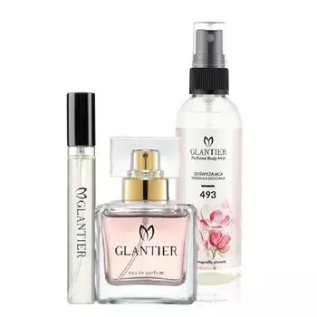 Glantier 493 - Женский набор [Парфюм + Духи + Дымка]