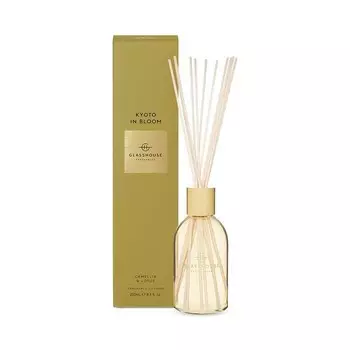 Glasshouse Fragrances Kyoto In Bloom 8,4 эт. унция Диффузор ароматов, золотой
