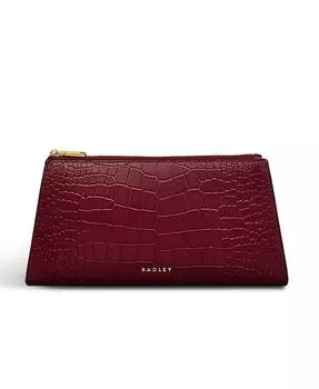 Glasshouse - Маленький клатч из искусственной кожи с застежкой-молнией сверху Radley London, розовый