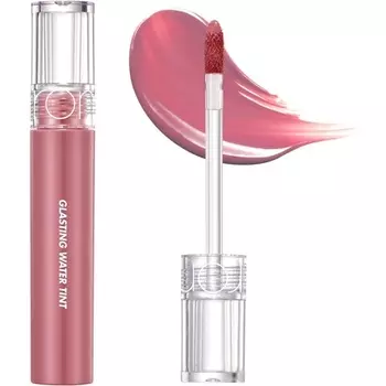 Glasting Water Tint - новые 4 оттенка для глянцевых, пухлых губ, стойких Rom&Nd