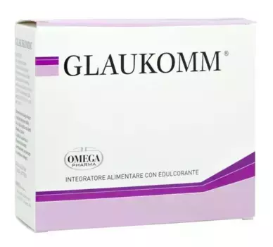 Glaukomm Vision Supplement 30 пакетиков Omega Pharma