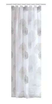 Главная Идеи для гостиной Декоративная штора «Ариола» HOME WOHNIDEE, серый