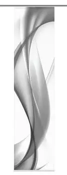 Главная Идеи для жизни Римские шторы с цветочным дизайном, петли из выгоревшей ткани, римские шторы: ВxШ 140/45 HOME WOHNIDEE, серый