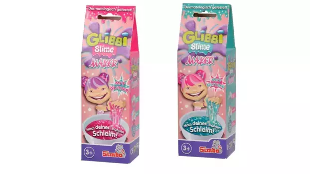 Glibbi glitter slime maker, 1 шт, в ассортименте Simba