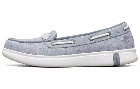 Glide 1.0 Кроссовки Lifestyle женские с низким верхом светло-голубого цвета Skechers