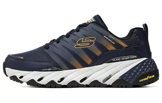 Glide Step Кроссовки для жизни Мужские низкие темно-синие Skechers