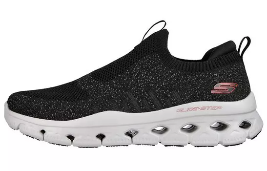 Glide Step Кроссовки для жизни мужские низкие черные Skechers