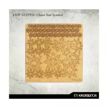 Глифы HDF — символ звезды хаоса, Glues & Accessories (Kromlech)