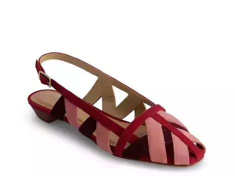 Glinda Балетки Bernardo, Pink Suede