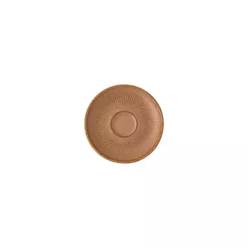 Глиняная кофейная чашка Thomas с блюдцем, коричневый