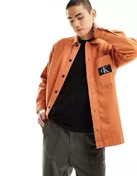 Глиняная рубашка в стиле милитари CalvIn Klein Jeans