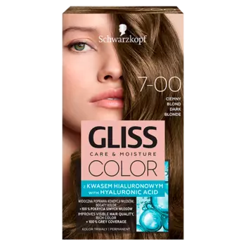 Gliss Color краска для волос 7-00 темно-русый, 1 упаковка