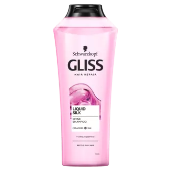 Gliss Liquid Silk шампунь для тусклых и ломких волос, 400 мл