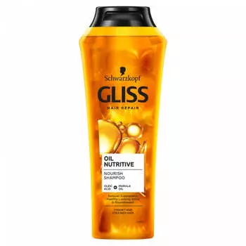 Gliss Oil Nutritive Shampoo питательный шампунь для сухих и поврежденных волос 250мл
