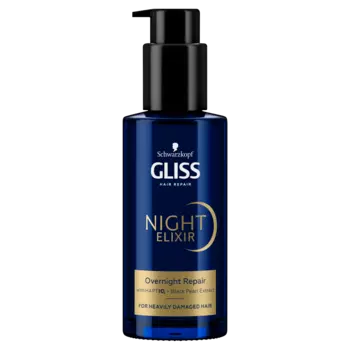 Gliss Ultimate Repair несмываемый уход за волосами на ночь, 100 мл