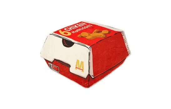 Glitter Pad Коврик для Flash Pad, Красный