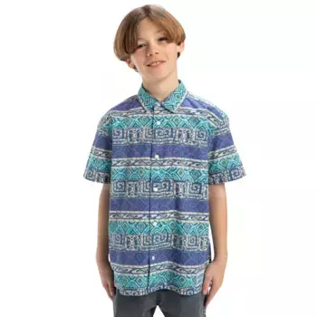 Global Heat Quiksilver Детская рубашка, голубой