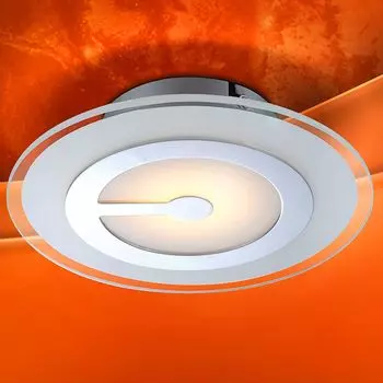 Globo LED потолочный светильник потолочный светильник металл хром 41698-2 Globo Lighting, белый