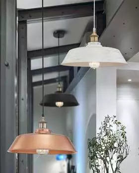 Globo Licata подвесной светильник из матового алюминия медного цвета, 1xE; 15069 Globo Lighting, медь