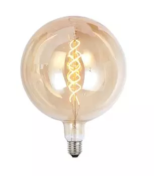 Globo Lighting LED LAMP Светодиодная лампа стекло янтарный, 1xE27 LED, 11493, желтый