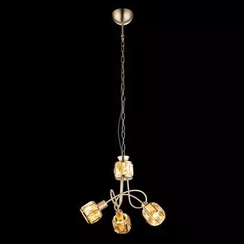 Globo MERO подвесной светло-золотой, 3xE14 Globo Lighting