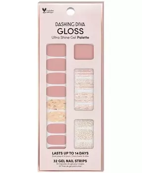 GLOSS Ultra Shine Gel Palette – После сияния Dashing Diva, цвет After Glow