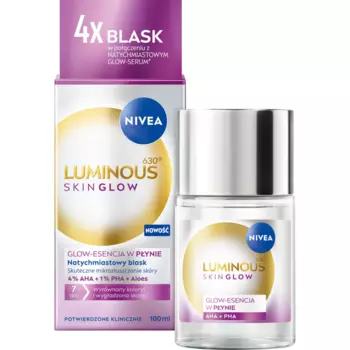Glow-Liquid Эссенция для лица, 100 мл Nivea Luminous