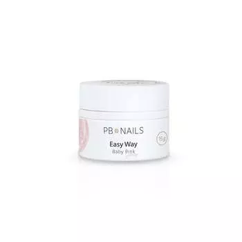Глянцевый строительный гель Easy Way Baby Pink, 15 г PB Nails