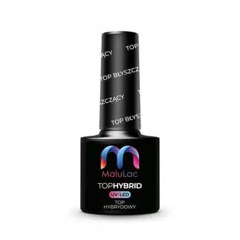 Глянцевый топ Malulac с дисперсией для гибридного лака для ногтей 5G