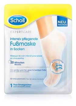 Глубокая питательная маска для ног Scholl Expert Care