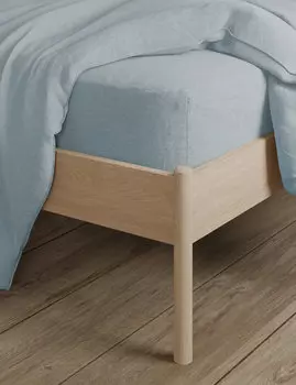 Глубокая простыня из чистого льна Marks & Spencer