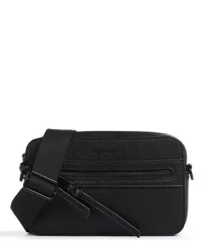 Глубокая темная сумка через плечо из искусственной кожи Fredsbruder, черный