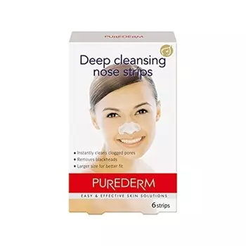 Глубоко очищающие полоски для носа, Purederm