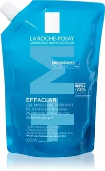 Глубоко очищающий гель для жирной и чувствительной кожи La Roche-Posay Effaclar, 400 ml