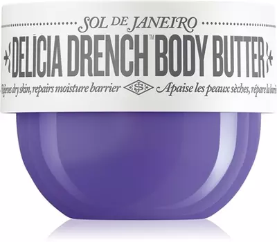 Глубоко увлажняющее масло для тела для сухой кожи Sol de Janeiro Delicia Drench, 75 ml