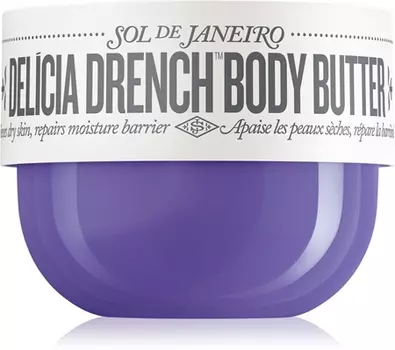 Глубоко увлажняющее масло для тела для сухой кожи Sol de Janeiro Delicia Drench, 240 ml
