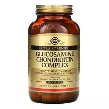 Глюкозамин-Хондроитин Solgar, 150 таблеток